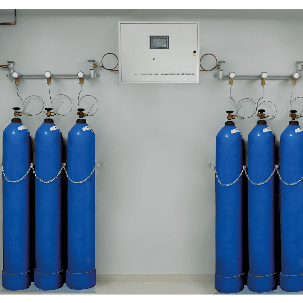 Centrale de bouteilles à inversion automatique pour gaz médicaux